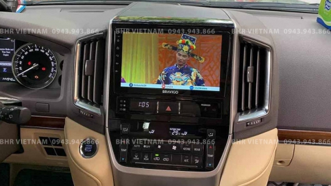 Màn hình DVD Android liền camera 360 xe Toyota Land Cruiser 2016 - 2020 | Bravigo Ultimate (6G+128G)  